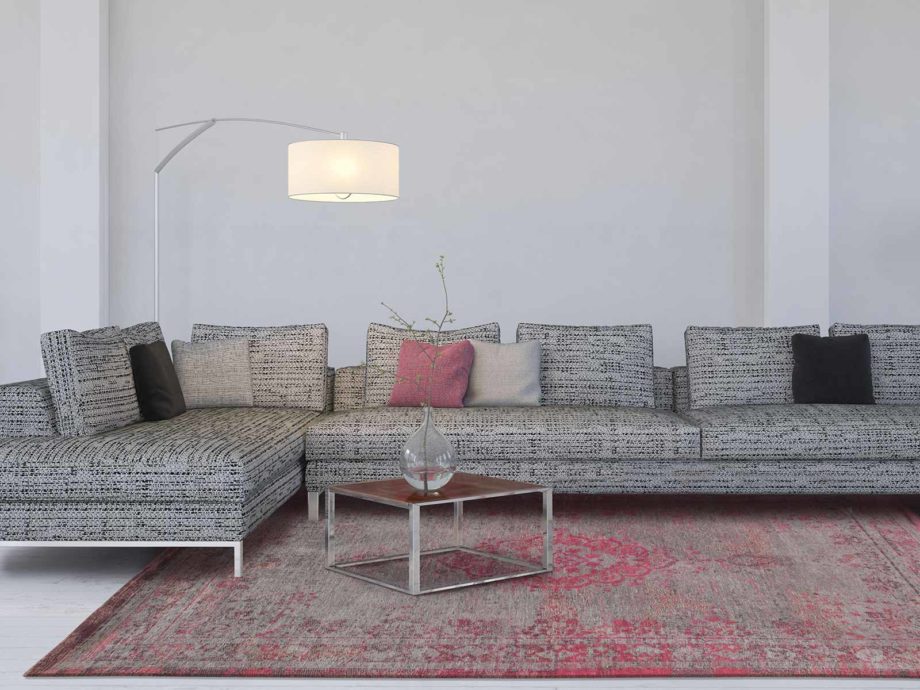 Louis De Poortere matto LX 8261 Fading World Medaillon Pink Flash interior