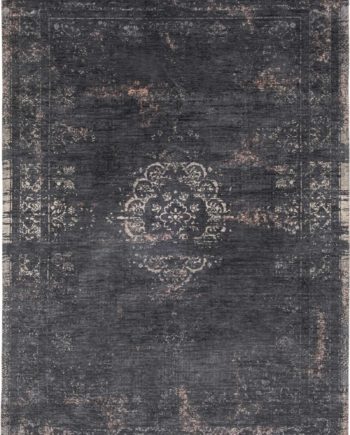 Louis De Poortere matto LX 8263 Fading World Medaillon Mineral Black