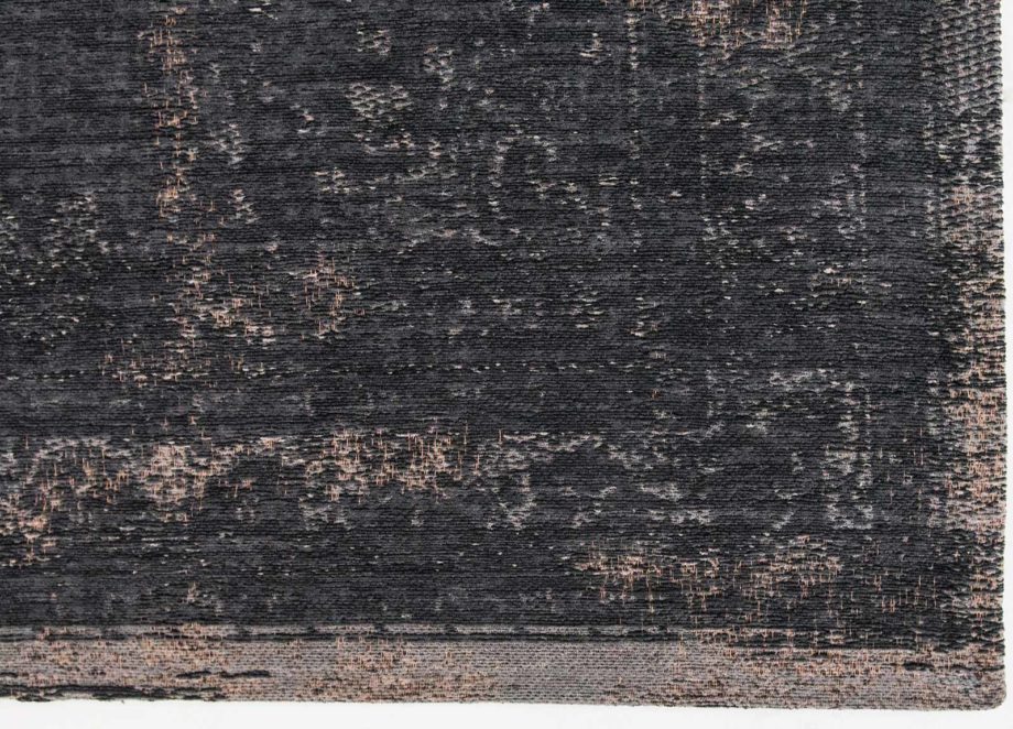 Louis De Poortere matto LX 8263 Fading World Medaillon Mineral Black corner