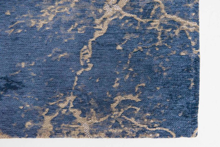 Louis De Poortere matto LX 8629 Mad Men Cracks Abyss Blue zoom 3