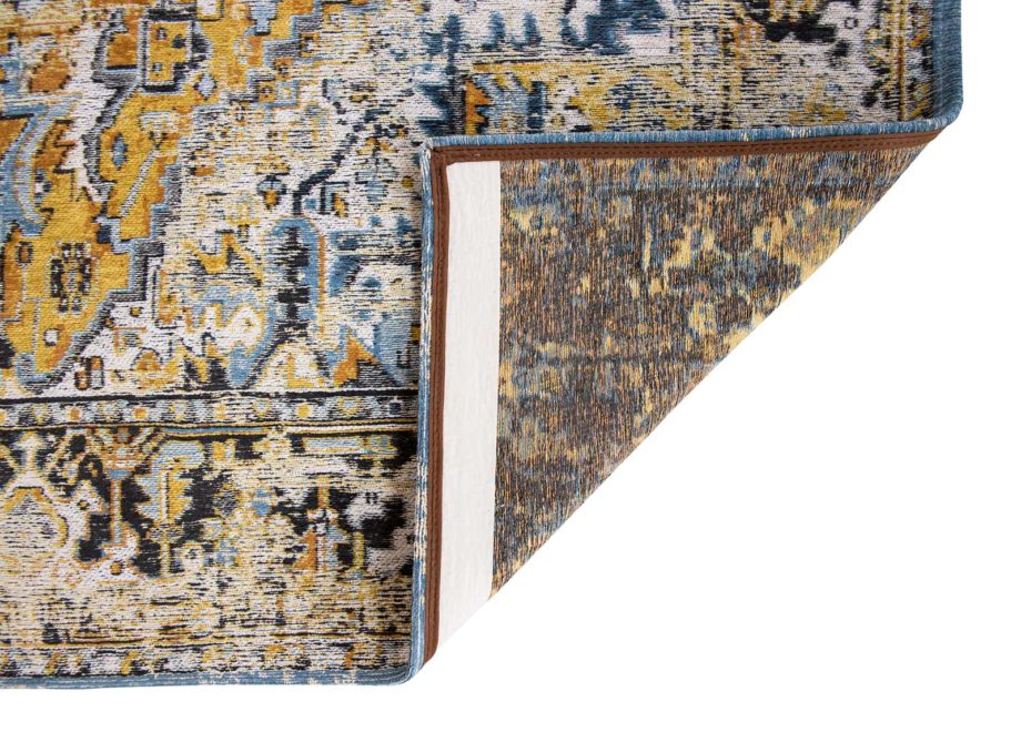 Louis De Poortere matto LX 8704 Antiquarian Antique Heriz Amir Gold back
