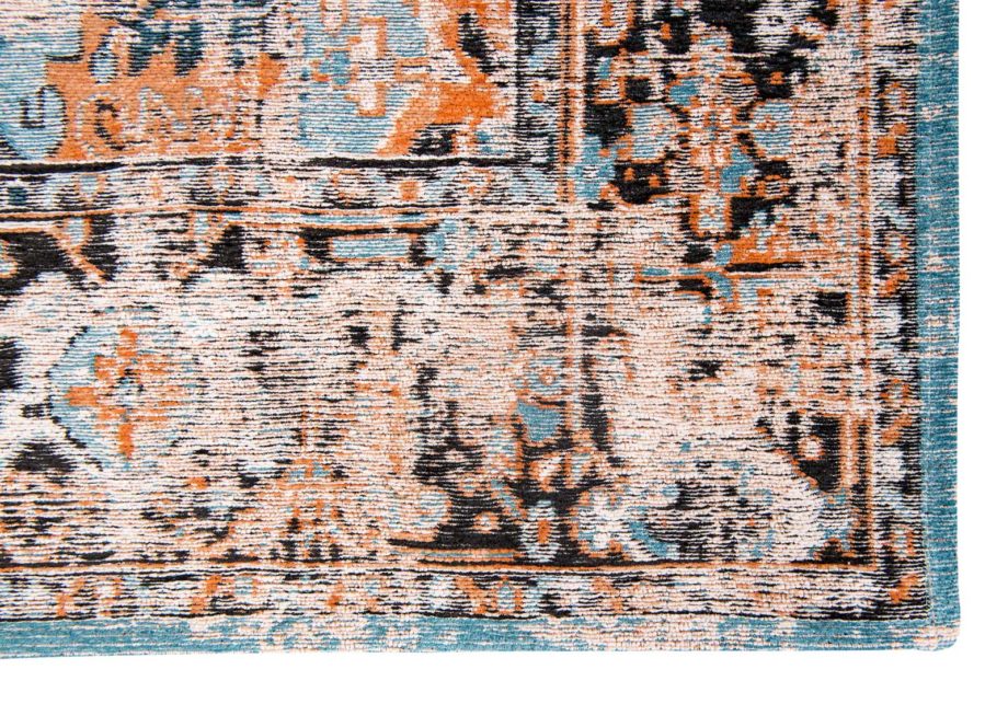 Louis De Poortere matto LX 8705 Antiquarian Antique Heriz Seray Orange corner