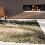 Louis De Poortere matto LX 8723 Mad Men Cracks Dark Pine interior