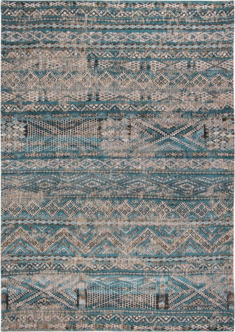 Louis De Poortere matto LX 9110 Antiquarian Kilim Zemmuri Blue