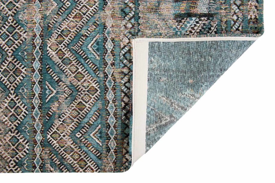 Louis De Poortere matto LX 9110 Antiquarian Kilim Zemmuri Blue back