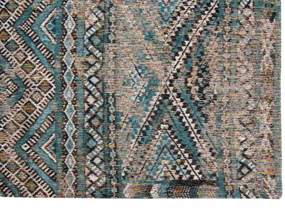 Louis De Poortere matto LX 9110 Antiquarian Kilim Zemmuri Blue corner