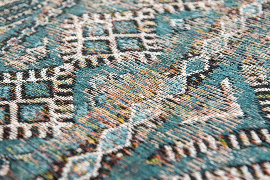 Louis De Poortere matto LX 9110 Antiquarian Kilim Zemmuri Blue zoom 1