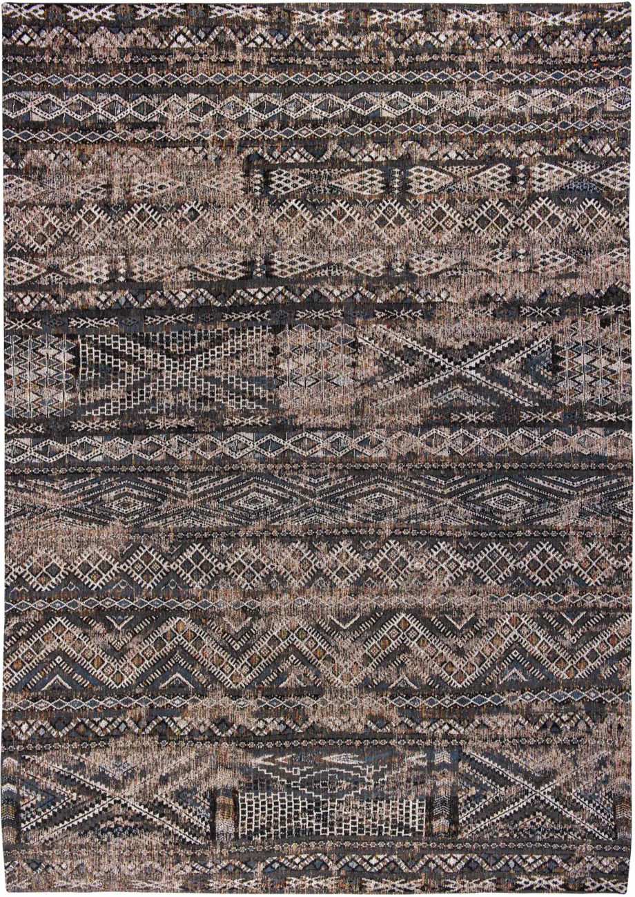 Louis De Poortere matto LX 9113 Antiquarian Kilim Black Rabat