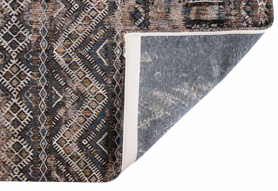 Louis De Poortere matto LX 9113 Antiquarian Kilim Black Rabat back