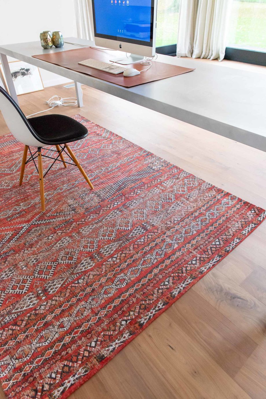 Louis De Poortere matto LX 9115 Antiquarian Kilim Fez Red interior 2