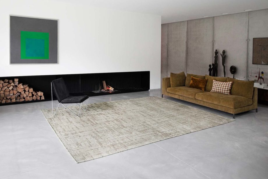 Louis De Poortere matto LX 9197 Structures Baobab Dry Beige interior 4