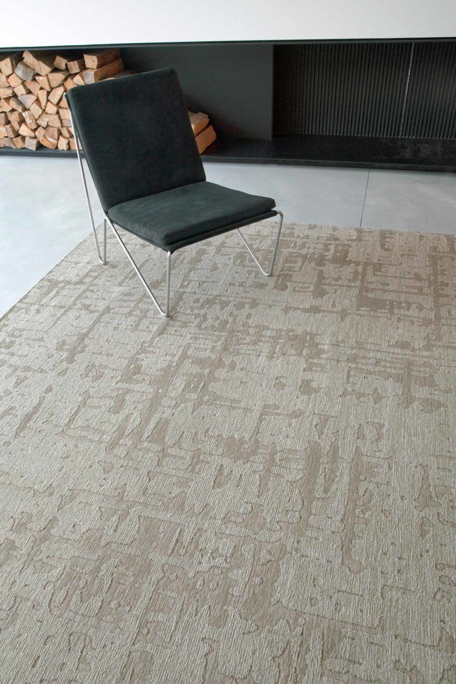 Louis De Poortere matto LX 9197 Structures Baobab Dry Beige interior 6