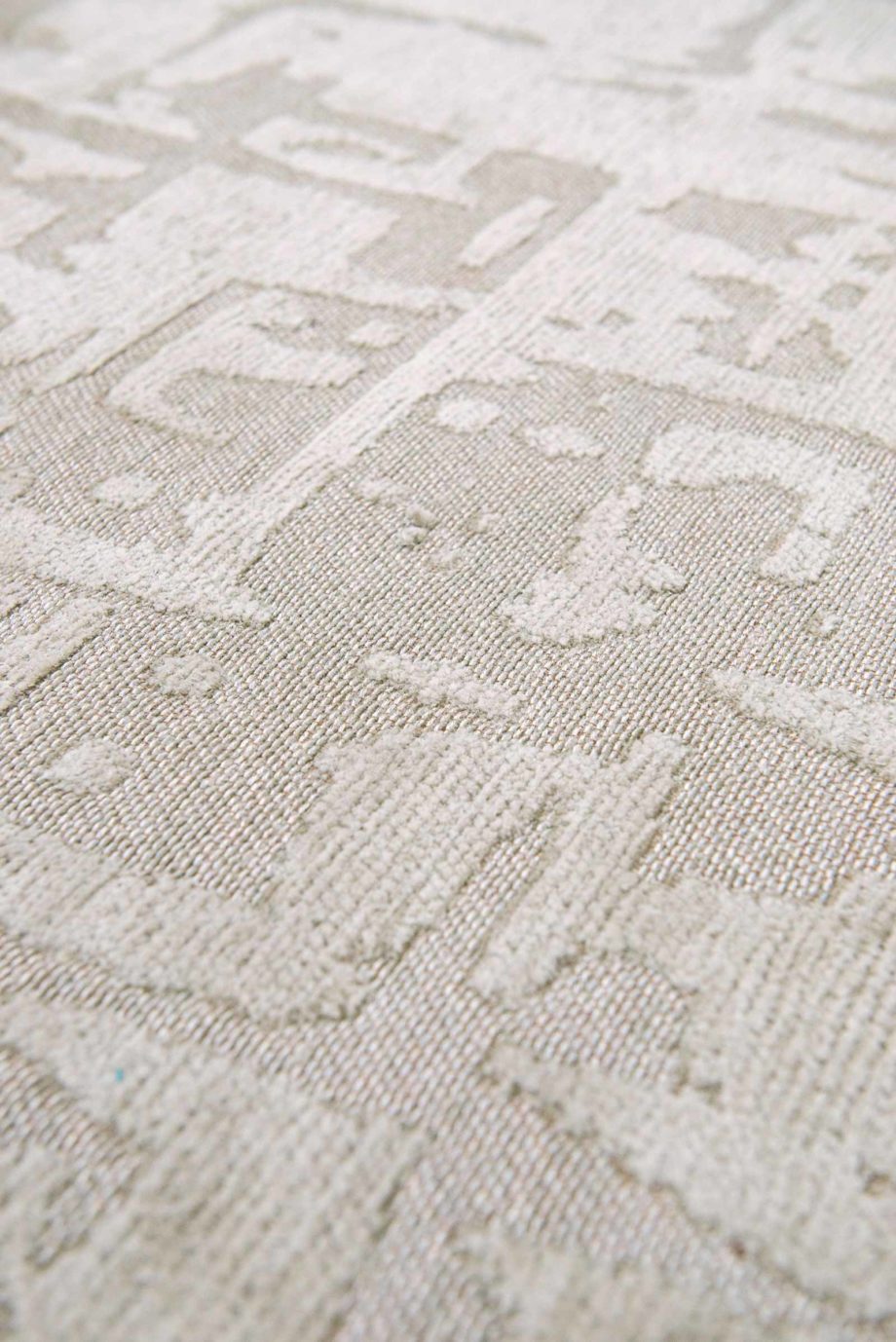 Louis De Poortere matto LX 9197 Structures Baobab Dry Beige zoom 3