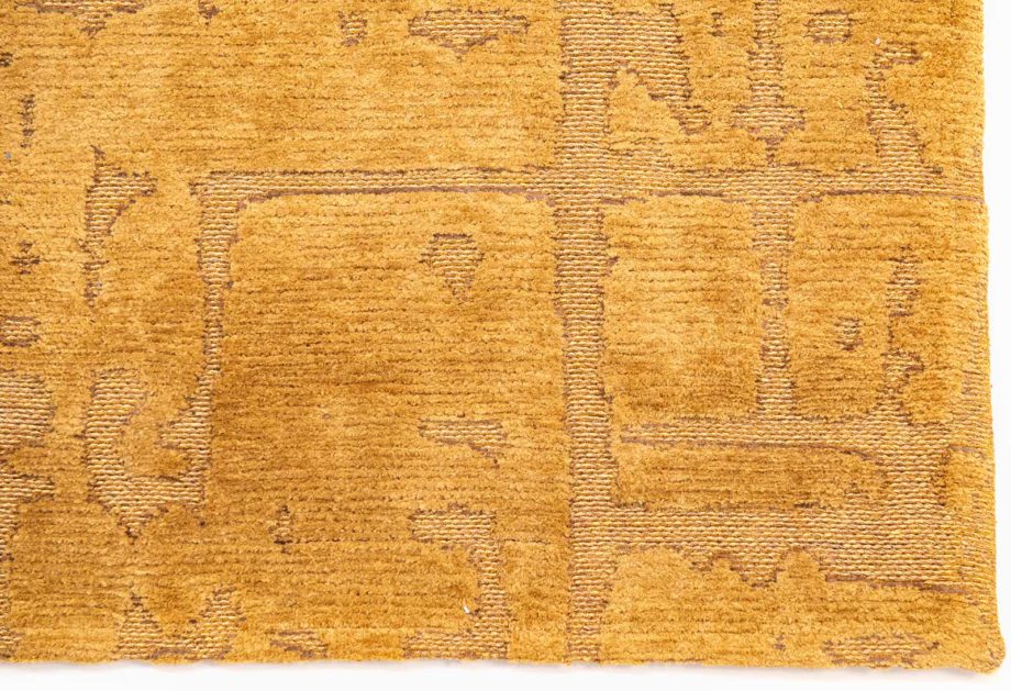 Louis De Poortere matto LX 9201 Structures Baobab Madagascar Gold corner