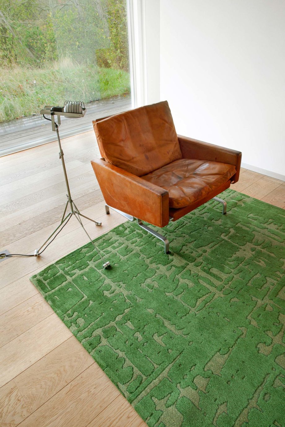 Louis De Poortere matto LX 9202 Structures Baobab Perrier Green interior 2