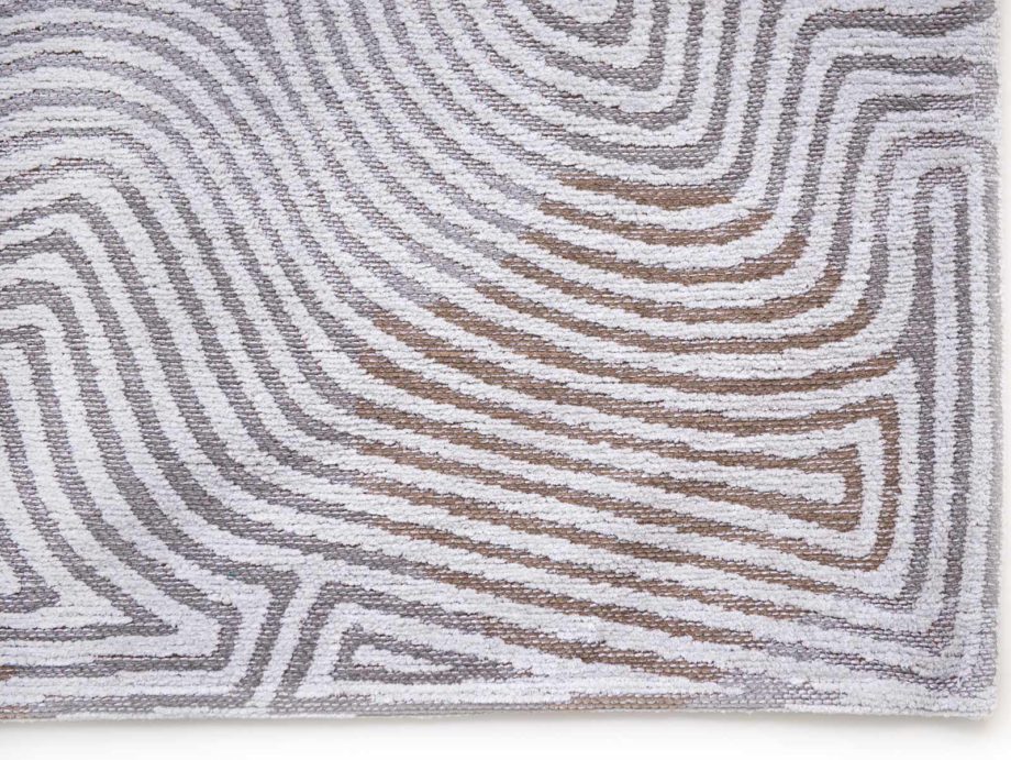 Louis De Poortere matto LX 9228 Meditation Coral Oyster White corner