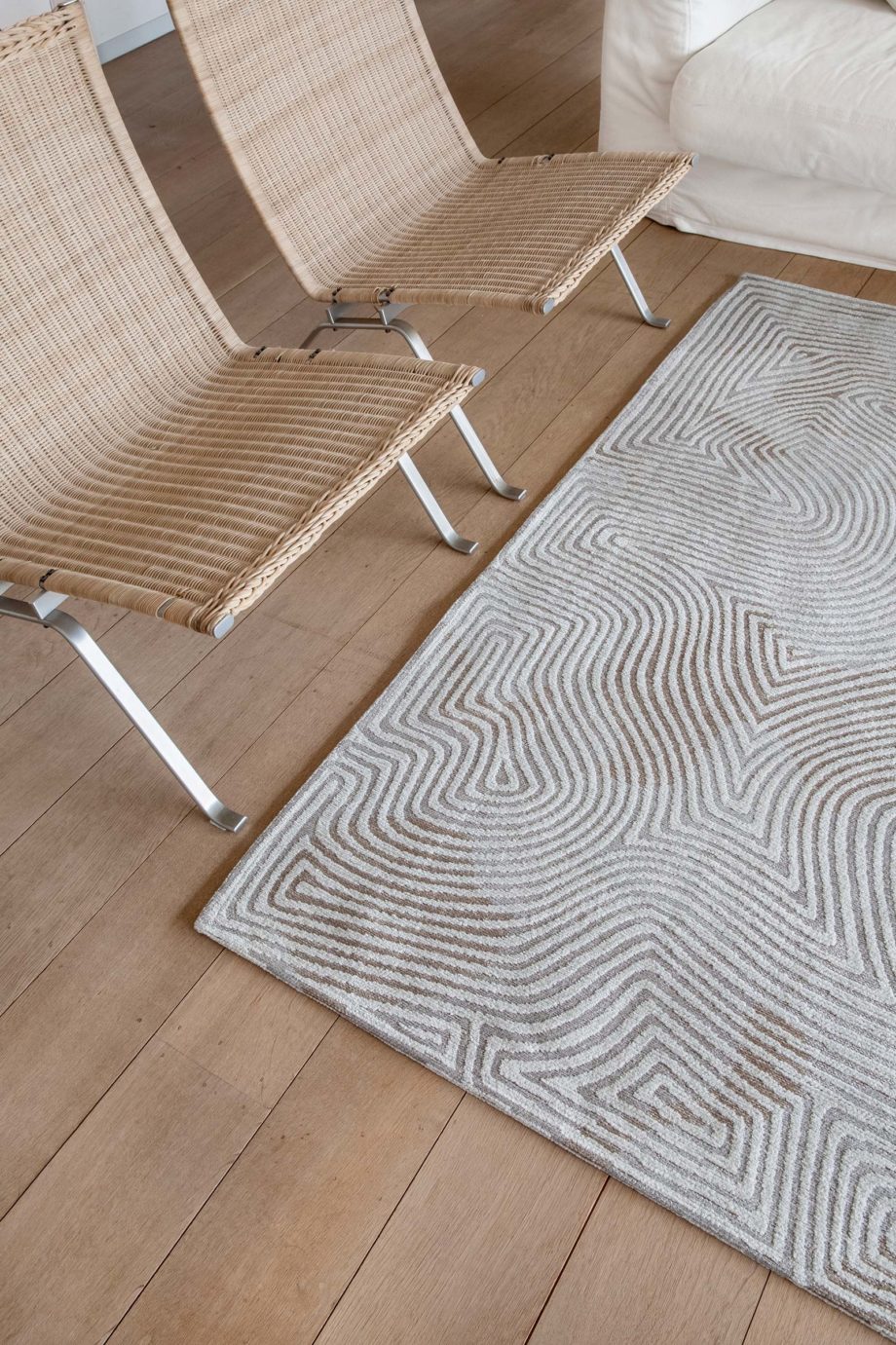 Louis De Poortere matto LX 9228 Meditation Coral Oyster White interior 2