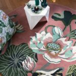 Wedgwood Waterlily Dusty Rose 038602 round interior 1