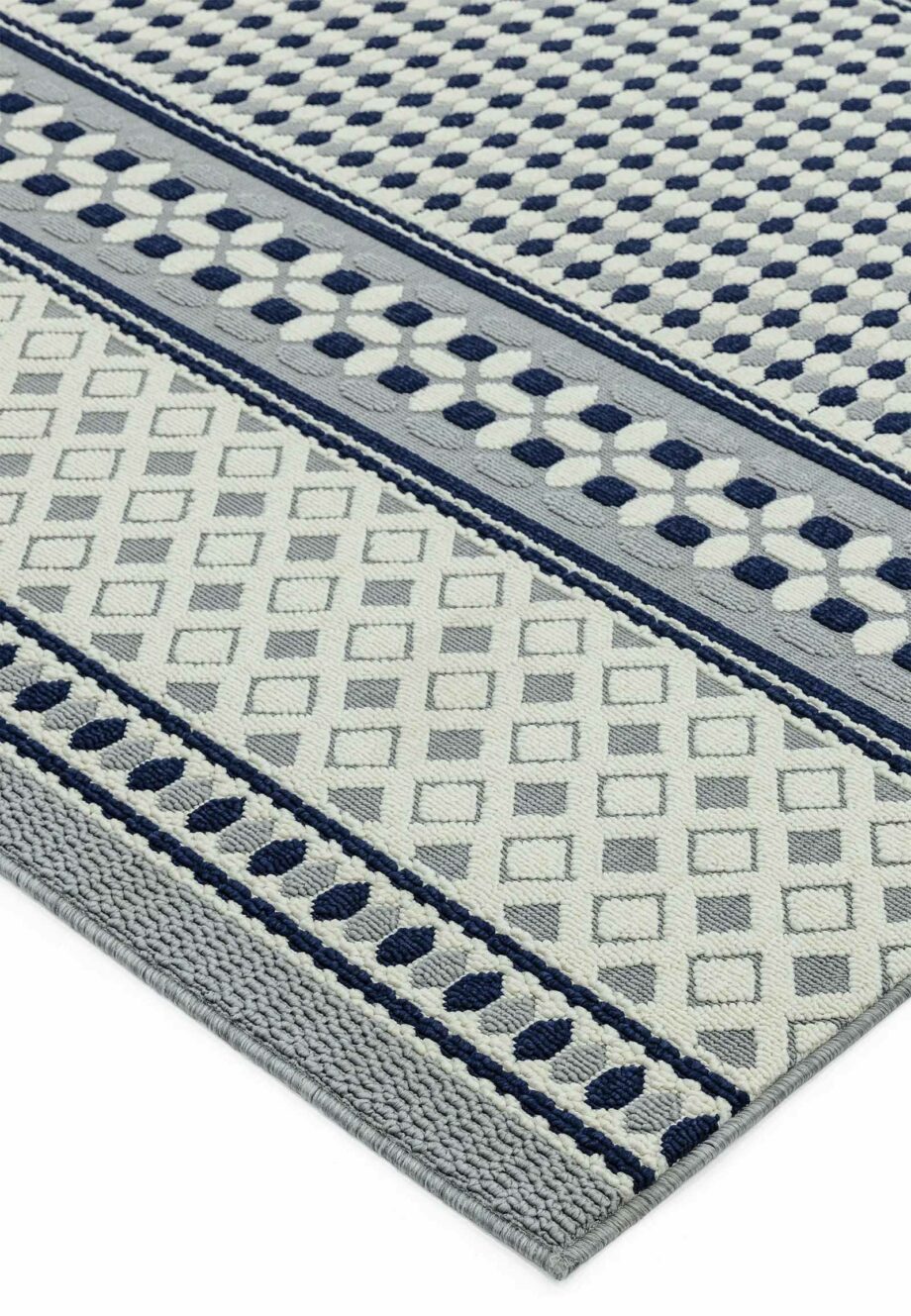 Asiatic Antibes AN06bluecreamgeometric 2