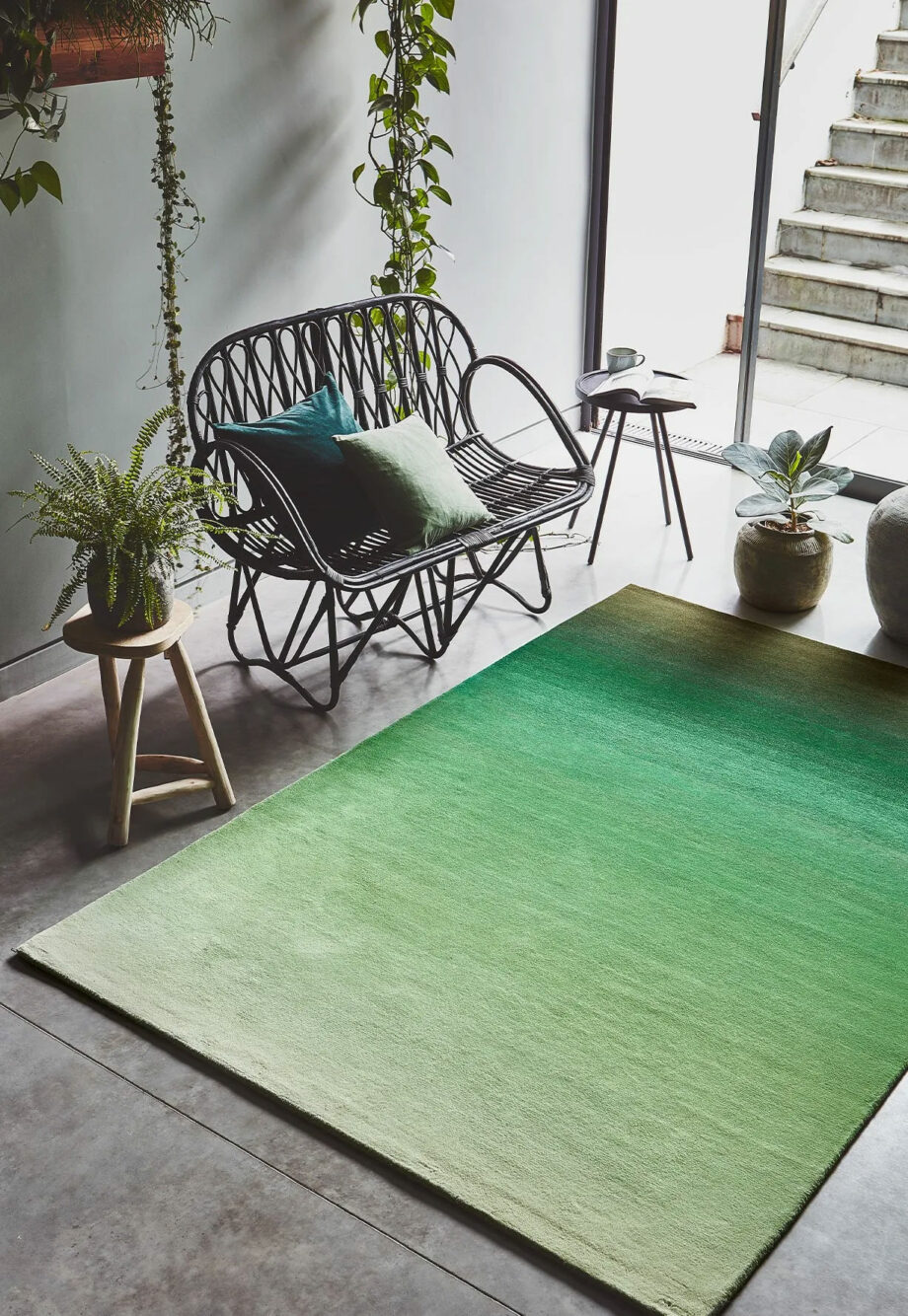 Asiatic Ombre green