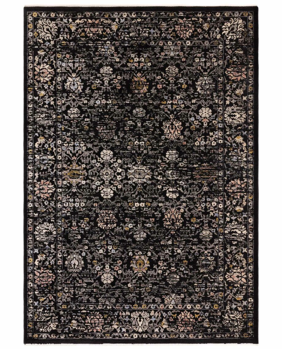 Asiatic Sovereign 0001 black vintage floral