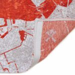 Louis De Poortere matto Cities Amsterdam 9323 Orange Cut back