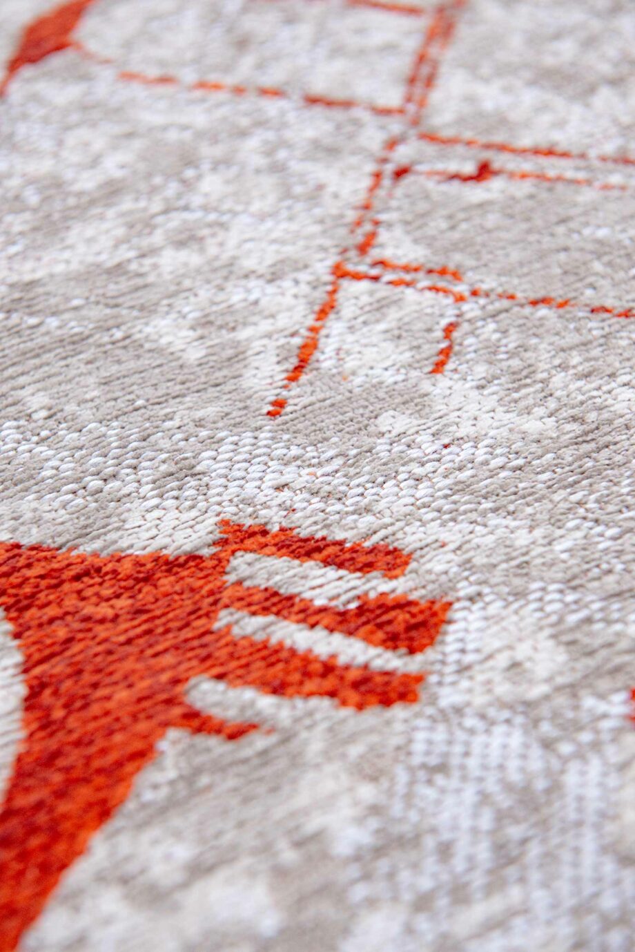 Louis De Poortere matto Cities Amsterdam 9323 Orange Cut zoom 1