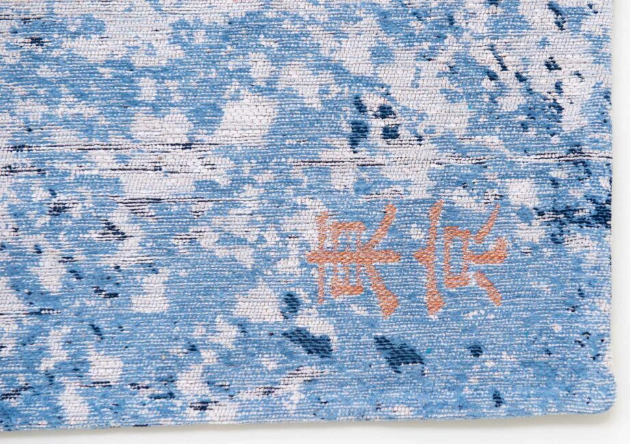 Louis De Poortere matto Cities Tokyo 9314 Conductive Blue corner