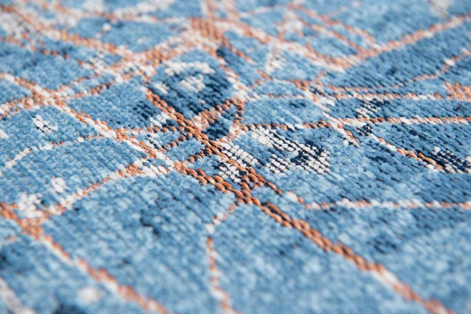 Louis De Poortere matto Cities Tokyo 9314 Conductive Blue zoom 1