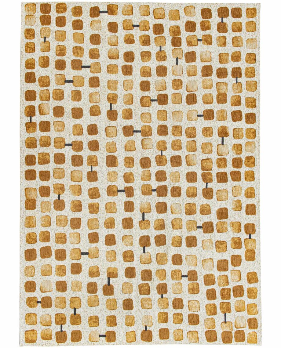 Louis De Poortere matto Craft Cobblestone 9346 Peach Party
