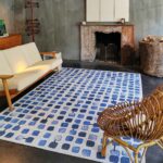 Louis De Poortere matto Craft Cobblestone 9348 Amparo Blues interior 1