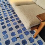 Louis De Poortere matto Craft Cobblestone 9348 Amparo Blues interior 2