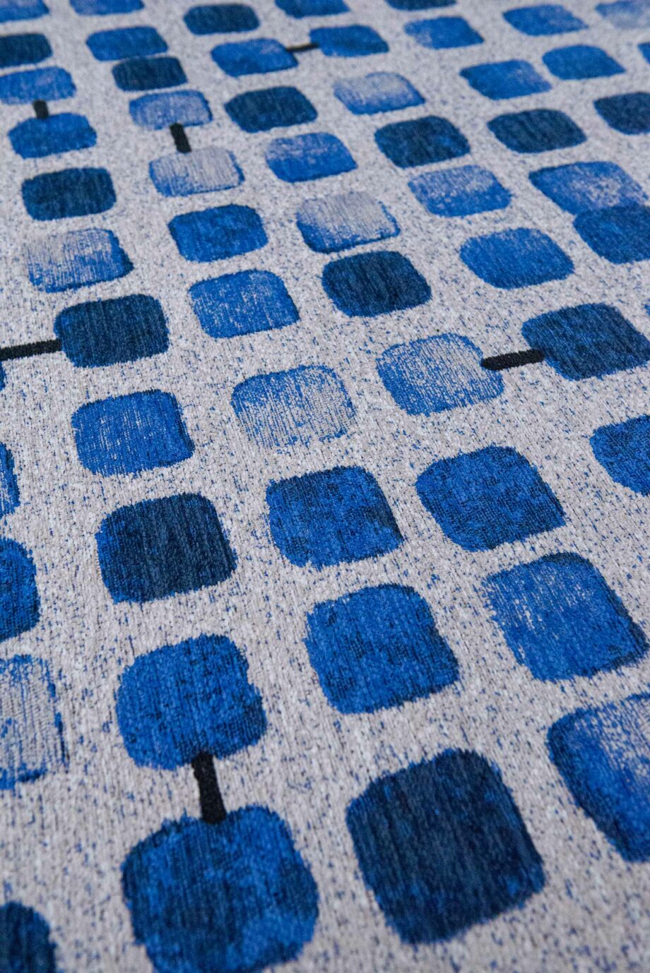 Louis De Poortere matto Craft Cobblestone 9348 Amparo Blues zoom 2