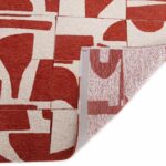 Louis De Poortere matto Craft Papercut 9364 Rust back