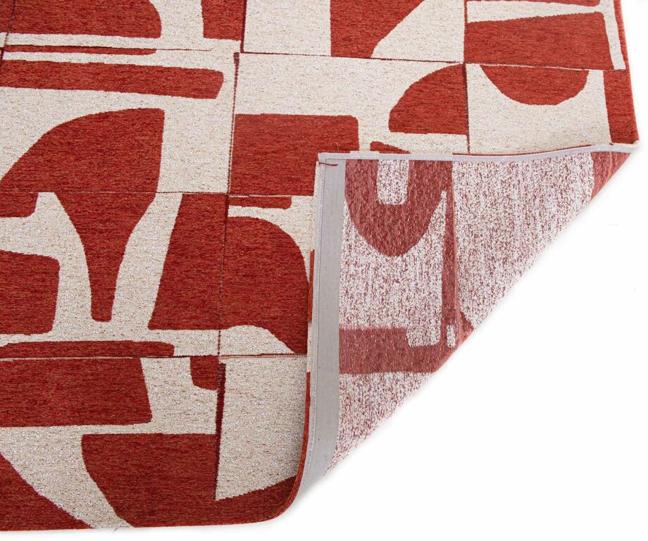 Louis De Poortere matto Craft Papercut 9364 Rust back