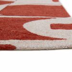 Louis De Poortere matto Craft Papercut 9364 Rust side