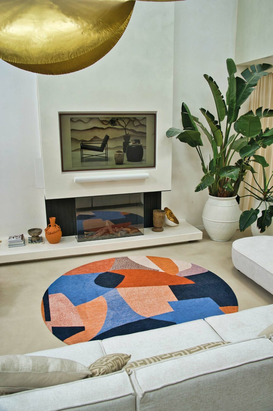 Louis De Poortere matto Gallery Shapes 9368 Carpe Diem interior 1