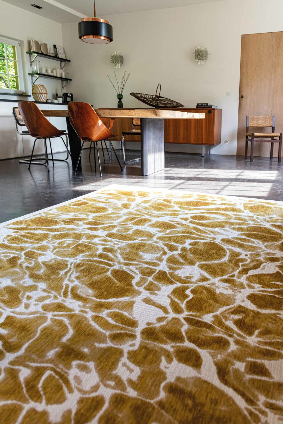 Louis De Poortere matto Meditation Swim 9349 Saffron interior 1