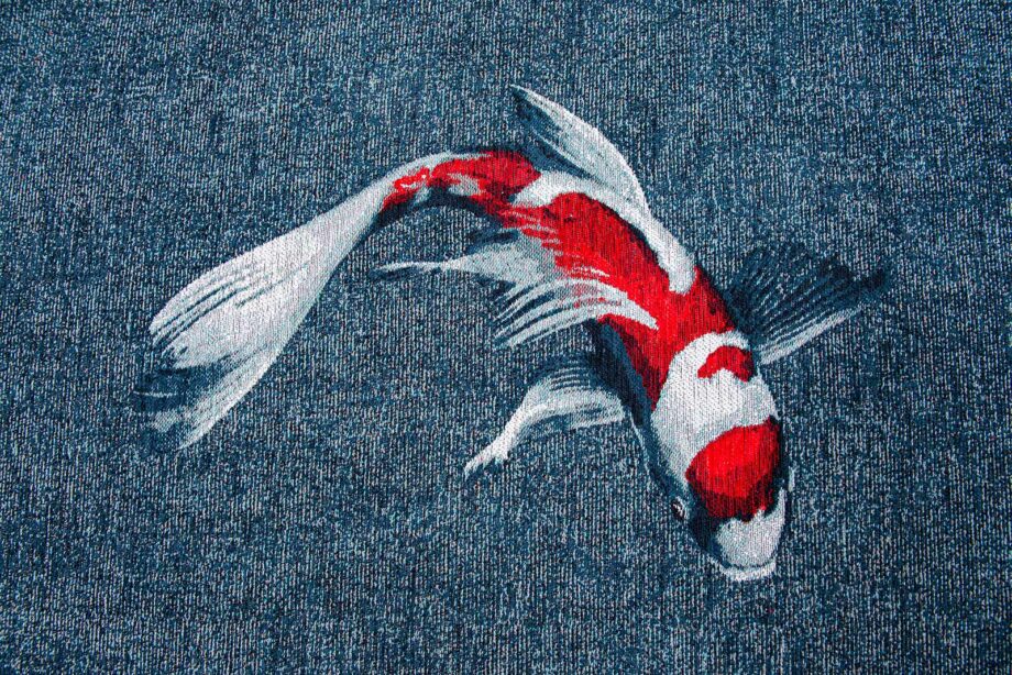 Louis De Poortere matto Pop 9390 Japanese Pond zoom 5