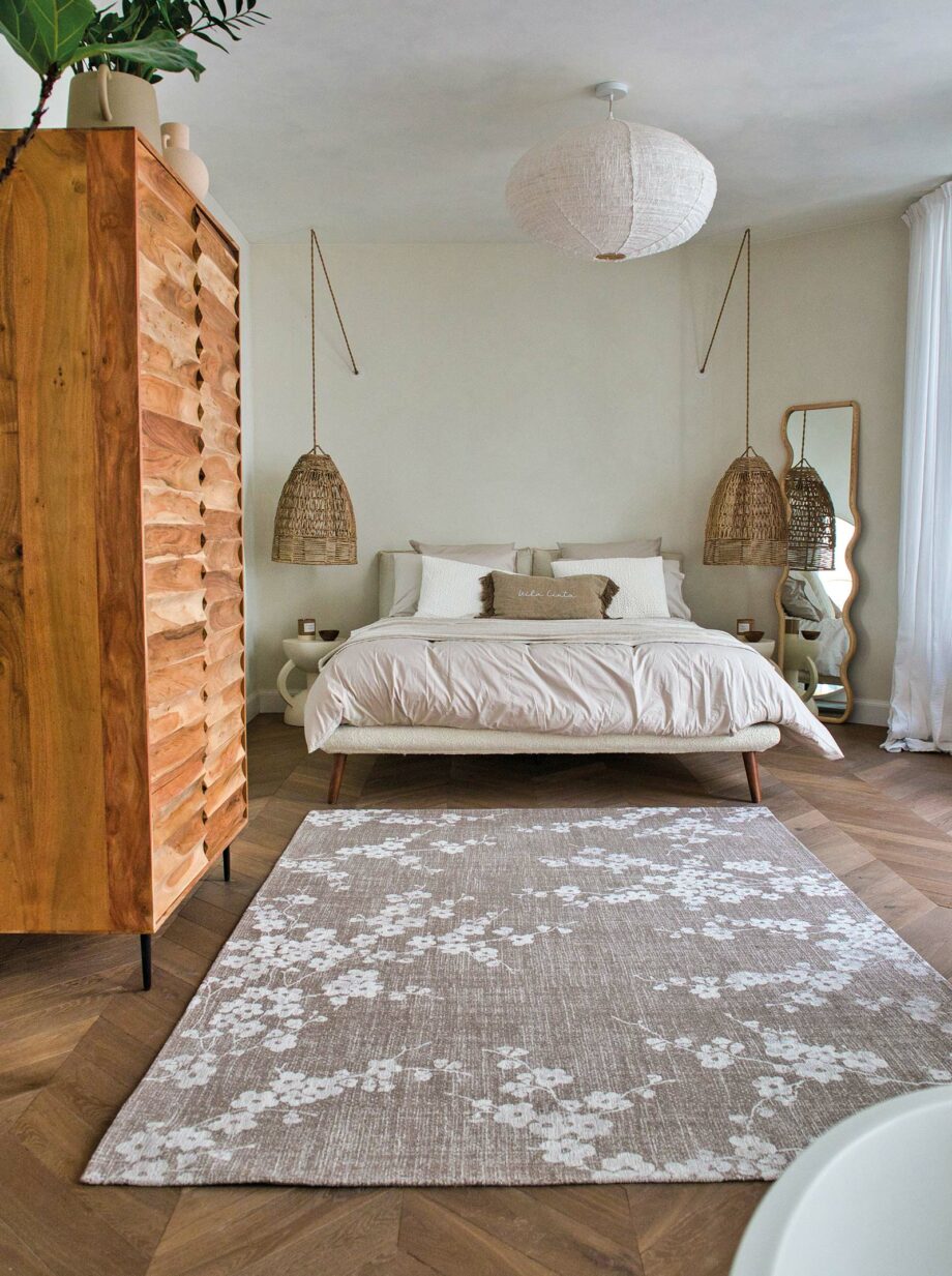 Louis De Poortere matto Sakura 9373 Morning Mist interior 1