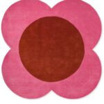 Orla Kiely Flower Spot Pink Red 158400 A