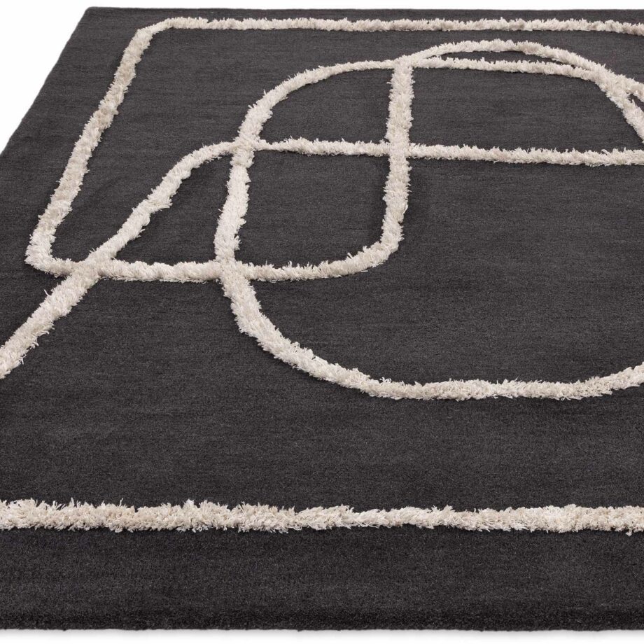 Asiatic matto 94 Infinity Charcoal 1