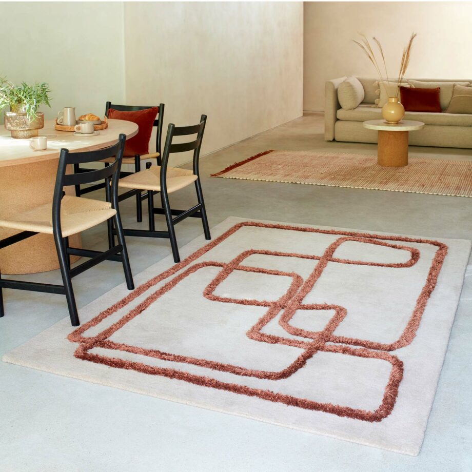 Asiatic matto 96 Infinity Copper interior square