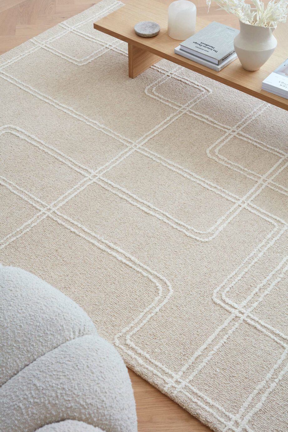 Asiatic matto Ada Sand interior