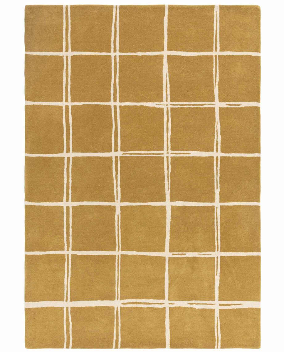 Asiatic matto Albany Grid Gold