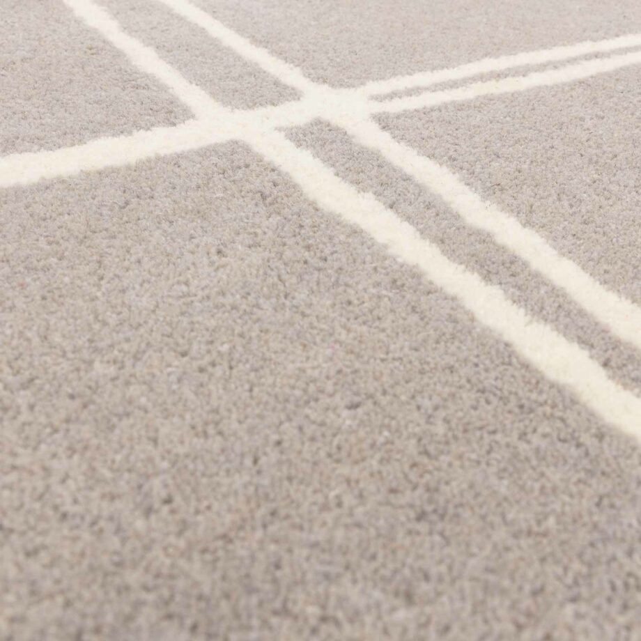 Asiatic matto Albany Grid Grey 4