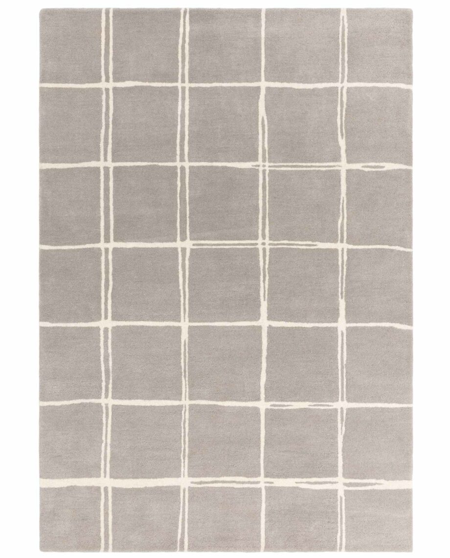 Asiatic matto Albany Grid Grey
