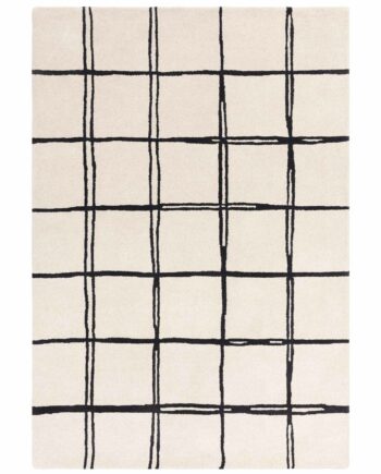 Asiatic matto Albany Grid Monochrome