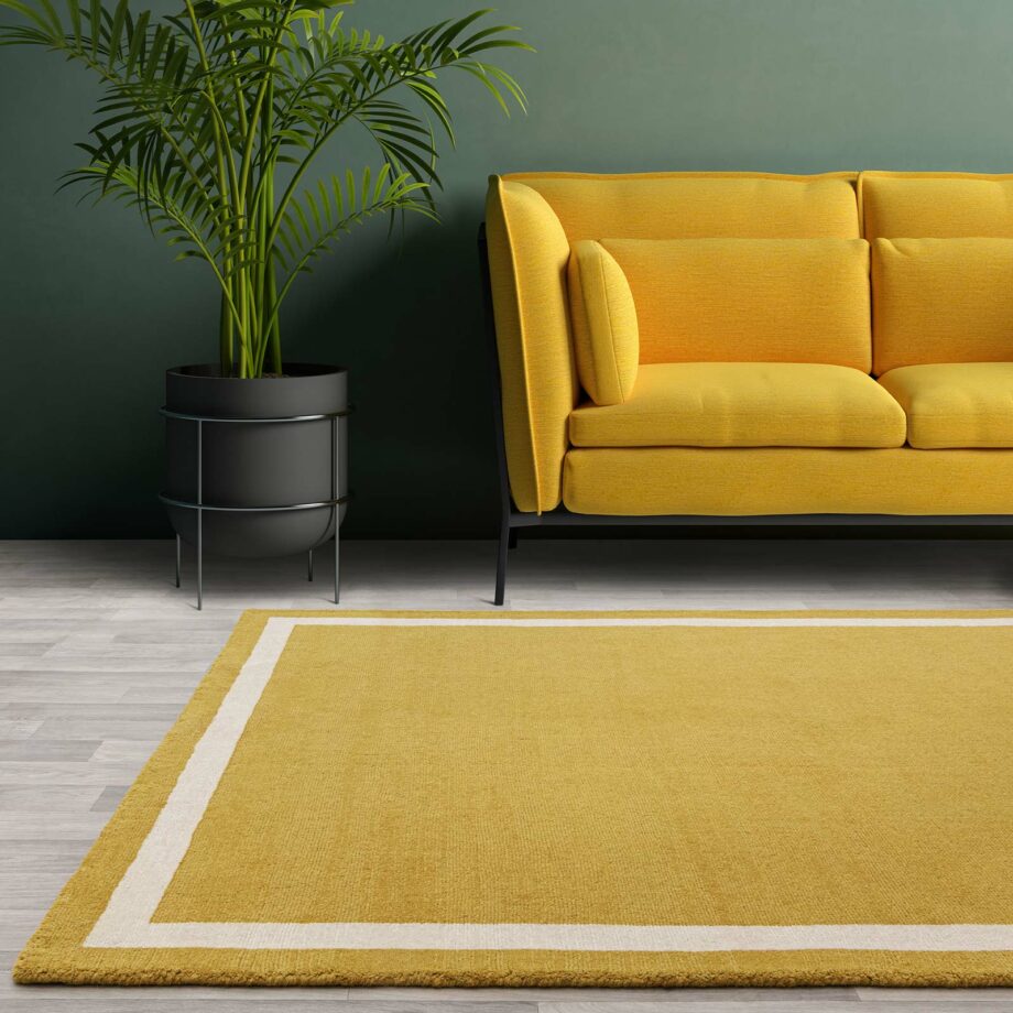 Asiatic matto Albi Ochre interior new square