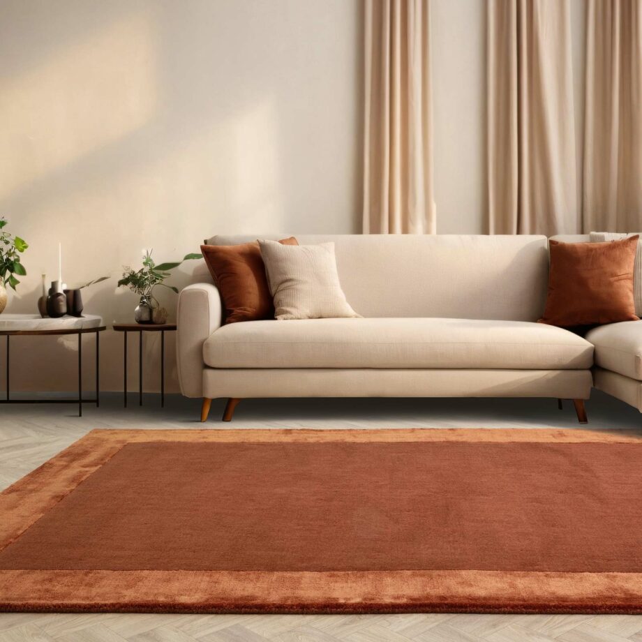 Asiatic matto Ascot Rust interior
